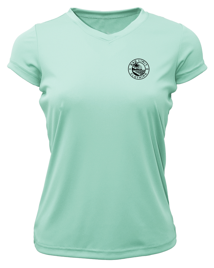 Women's Classic Yellowfin Tuna Performance Shirt • Short Sleeve