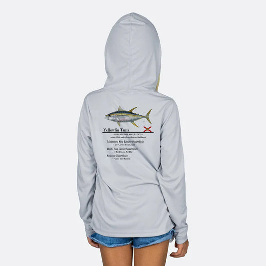 Youth Classic Yellowfin Tuna Performance Hoodie