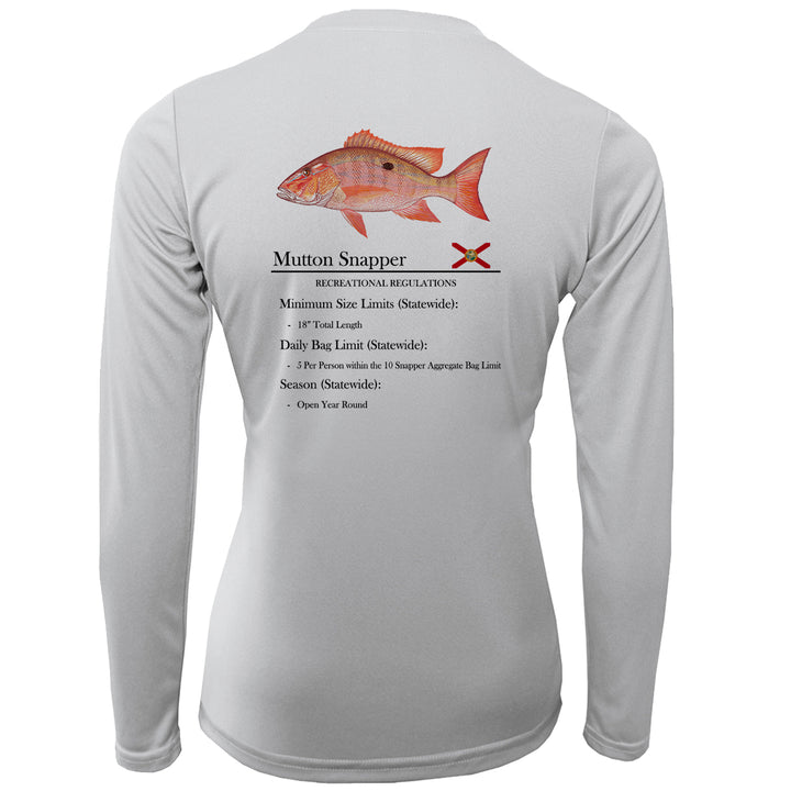 Women's Mutton Snapper Performance Shirt • Long Sleeve