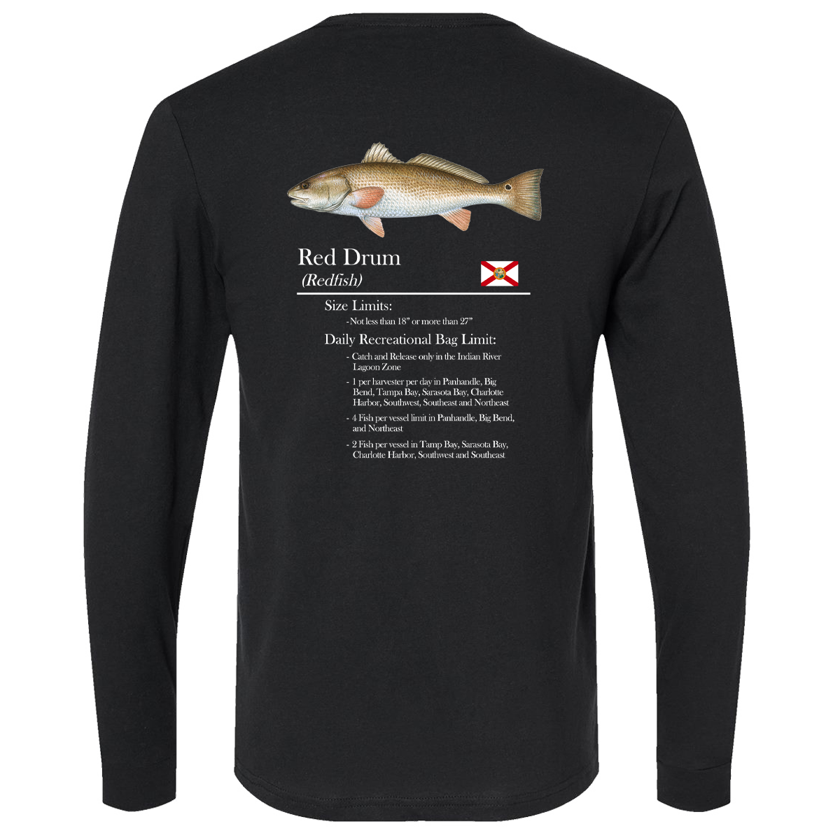 Classic Redfish  Long Sleeve T-Shirt