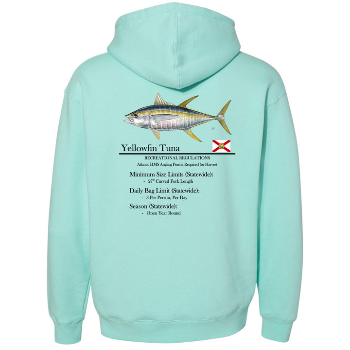 Classic Yellowfin Tuna Heavyweight Hooded Sweatshirt