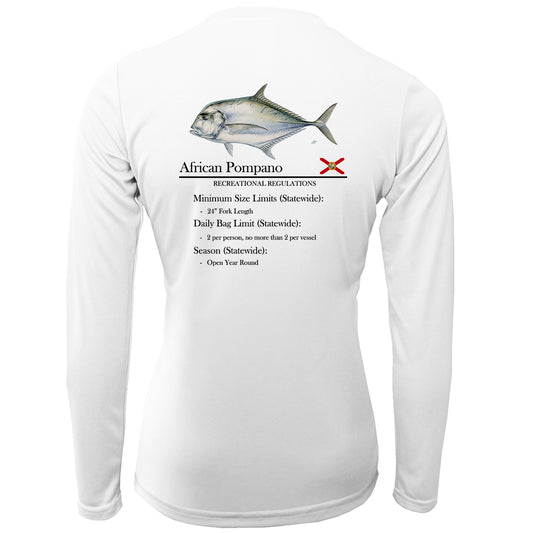 Women's Classic African Pompano Performance Shirt • Long Sleeve