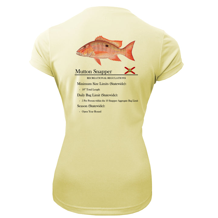 Women's Classic Mutton Snapper Performance Shirt • Short Sleeve