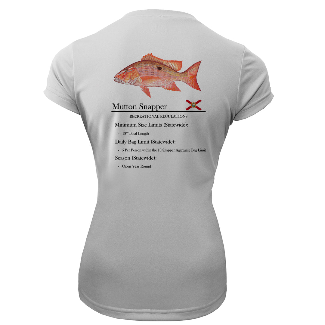 Women's Classic Mutton Snapper Performance Shirt • Short Sleeve