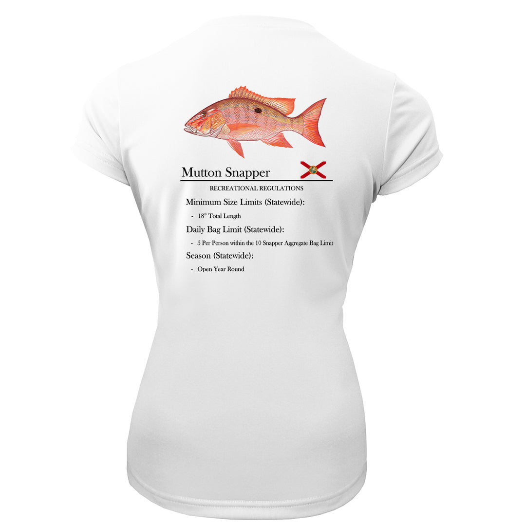 Women's Classic Mutton Snapper Performance Shirt • Short Sleeve