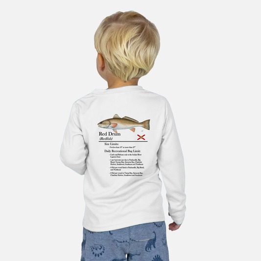 Toddler Classic Redfish Performance Shirt • Long Sleeve