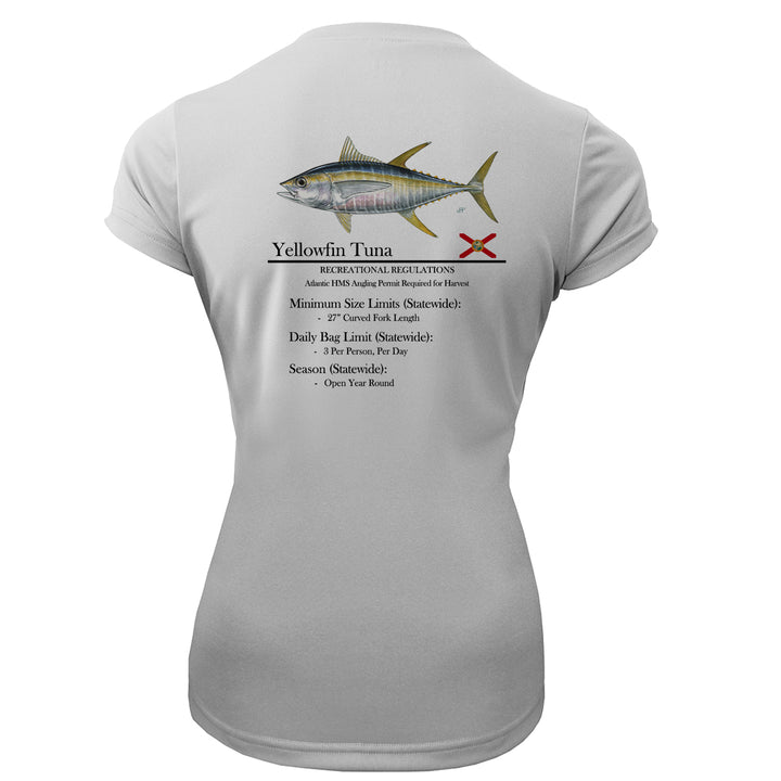 Women's Classic Yellowfin Tuna Performance Shirt • Short Sleeve