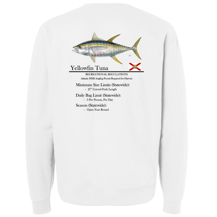 Classic Yellowfin Tuna Midweight Crewneck Sweatshirt