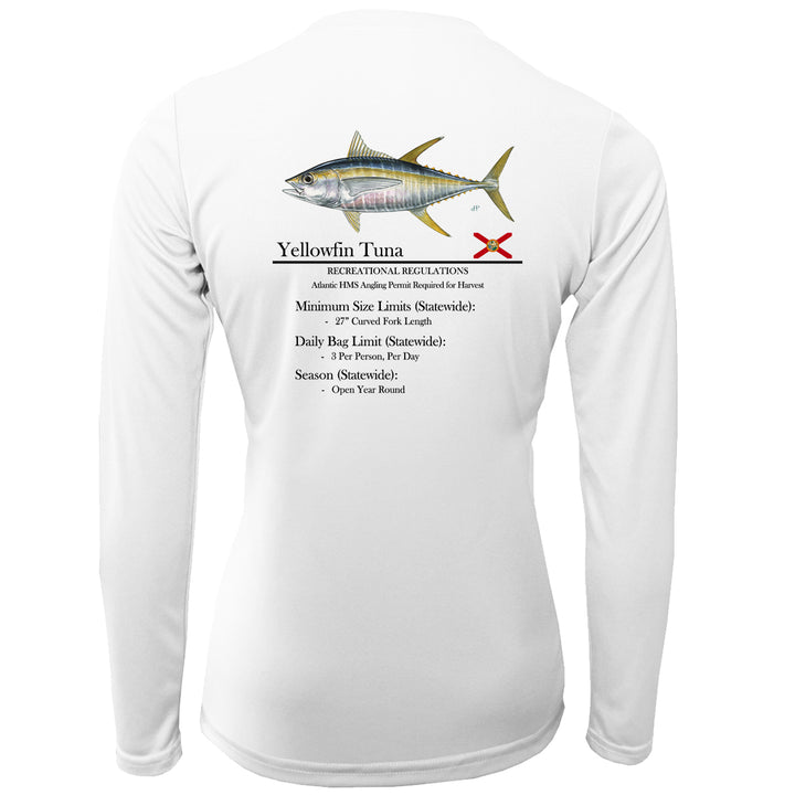 Women's Classic Yellowfin Tuna Performance Shirt • Long Sleeve
