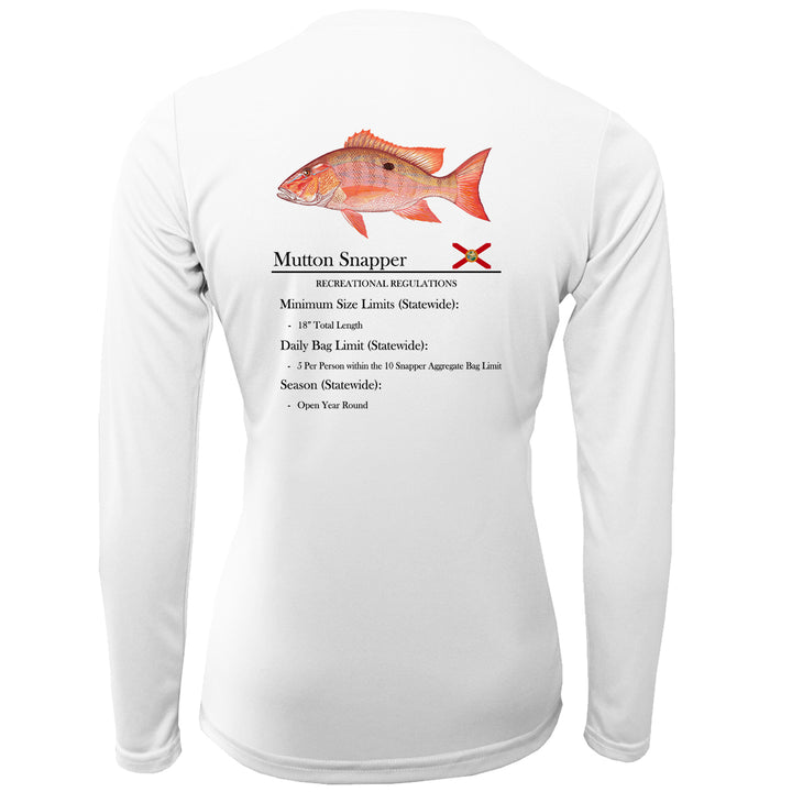 Women's Mutton Snapper Performance Shirt • Long Sleeve