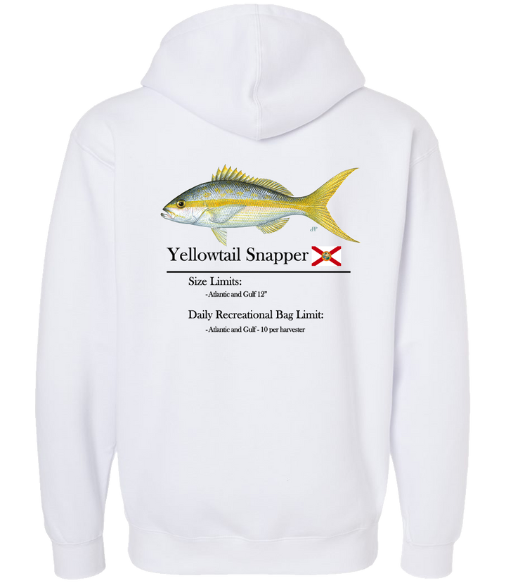Classic Yellowtail Snapper Heavyweight Hooded Sweatshirt