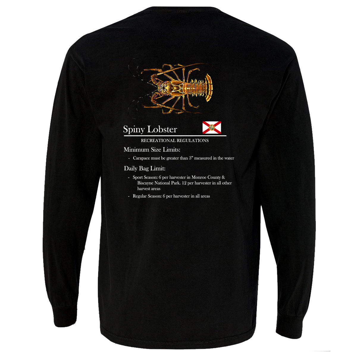 Spiny Lobster Heavyweight Cotton Long Sleeve Pocket T-Shirt