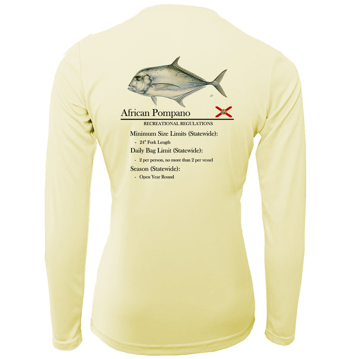 Women's Classic African Pompano Performance Shirt • Long Sleeve