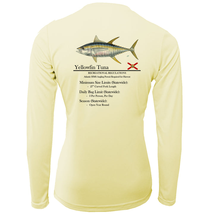 Women's Classic Yellowfin Tuna Performance Shirt • Long Sleeve