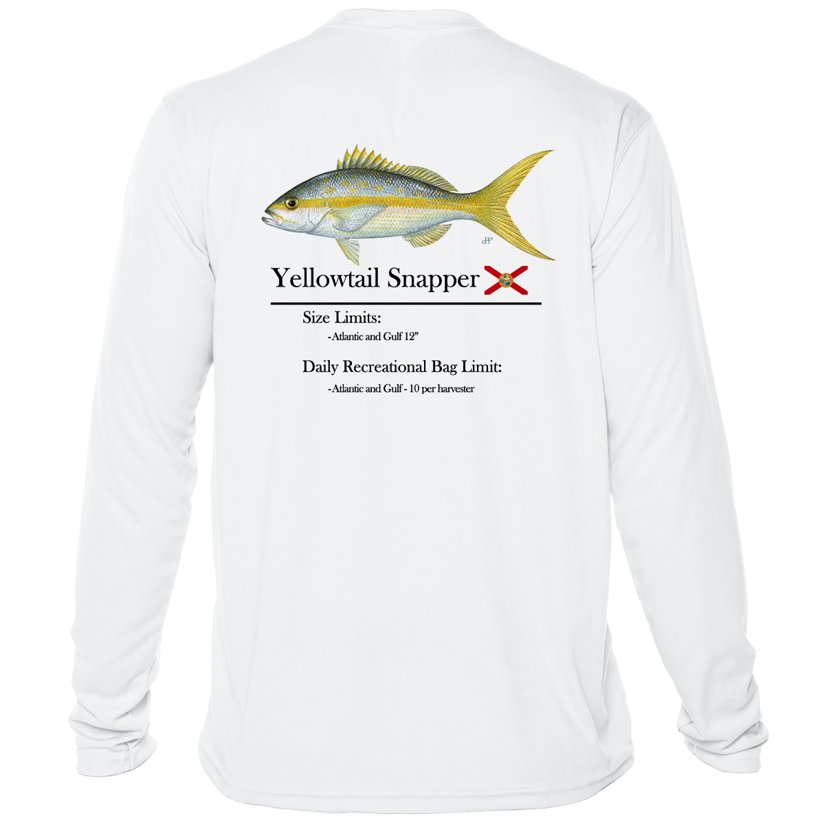 Toddler Classic Yellowtail Snapper Performance Shirt • Long Sleeve