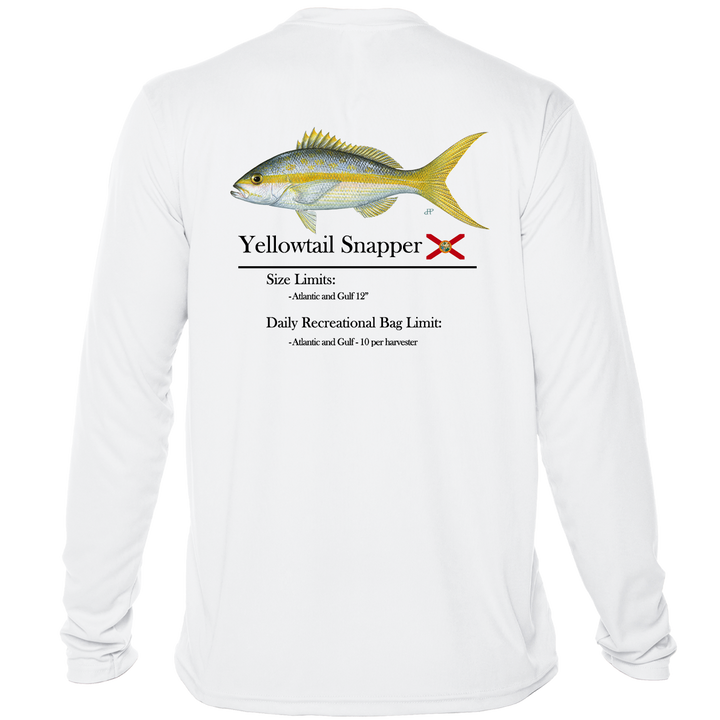 Classic Yellowtail Snapper Performance Shirt • Long Sleeve
