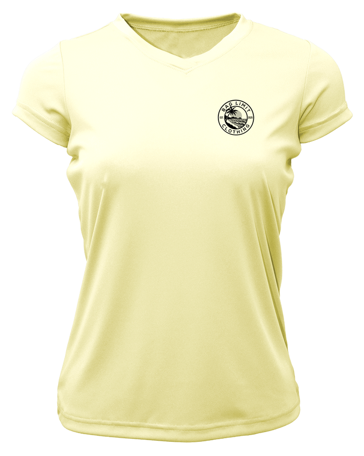Women's Classic Yellowfin Tuna Performance Shirt • Short Sleeve