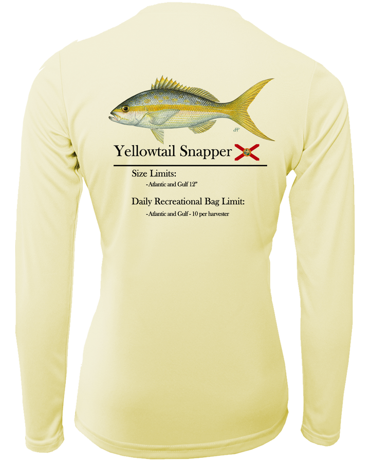 Women's Classic Yellowtail Performance Shirt • Long Sleeve