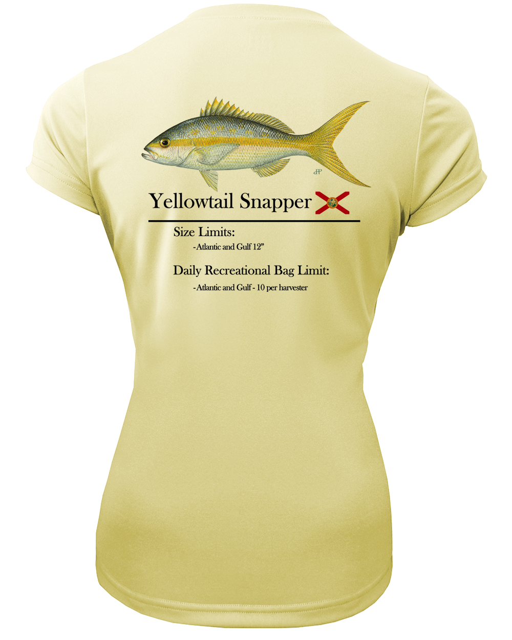 Women's Classic Yellowtail Performance Shirt • Short Sleeve