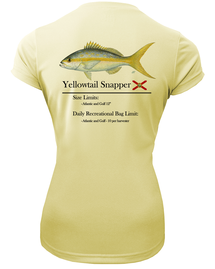 Women's Classic Yellowtail Performance Shirt • Short Sleeve