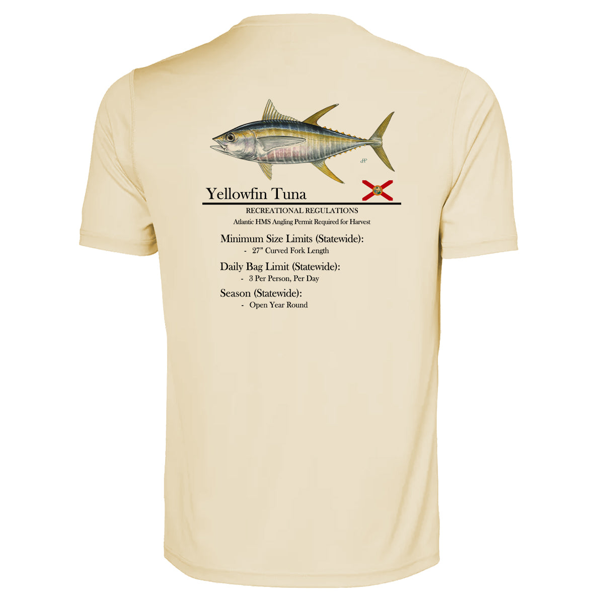 Classic Yellowfin Tuna Performance Shirt • Short Sleeve