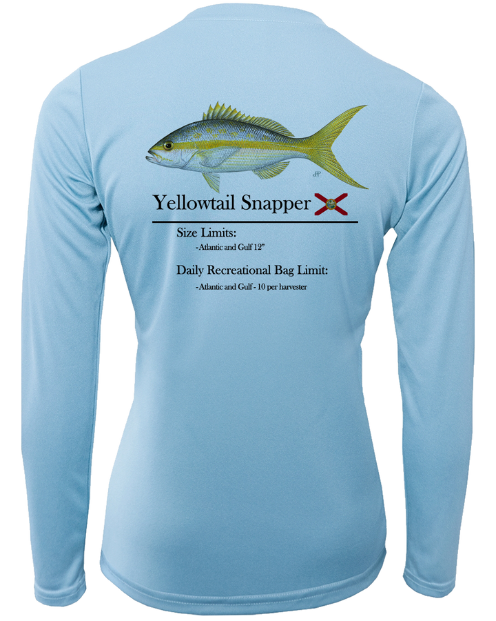 Women's Classic Yellowtail Performance Shirt • Long Sleeve