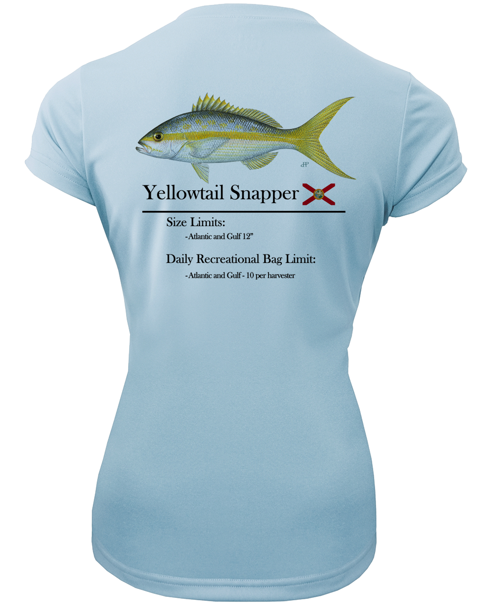 Women's Classic Yellowtail Performance Shirt • Short Sleeve