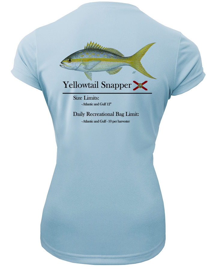 Women's Classic Yellowtail Performance Shirt • Short Sleeve