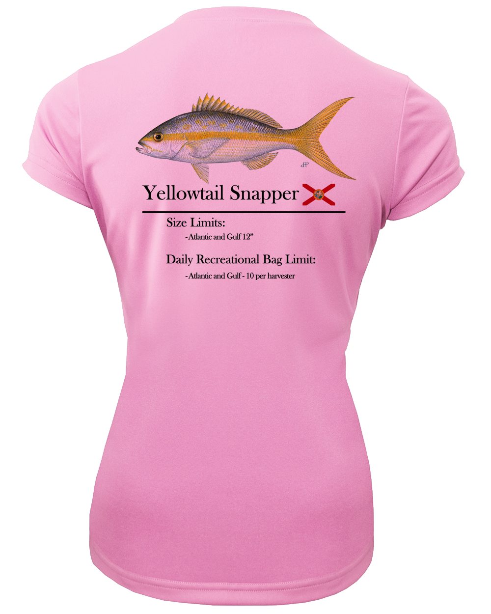 Women's Classic Yellowtail Performance Shirt • Short Sleeve