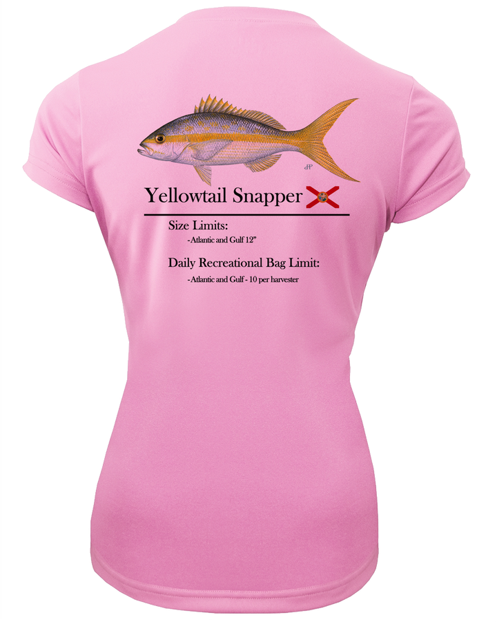 Women's Classic Yellowtail Performance Shirt • Short Sleeve