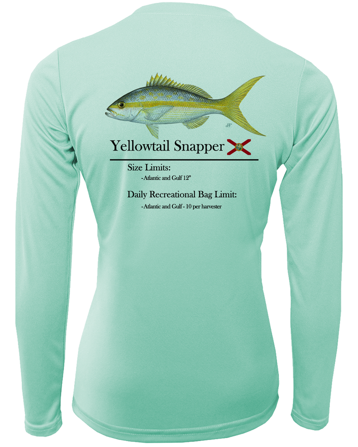 Women's Classic Yellowtail Performance Shirt • Long Sleeve
