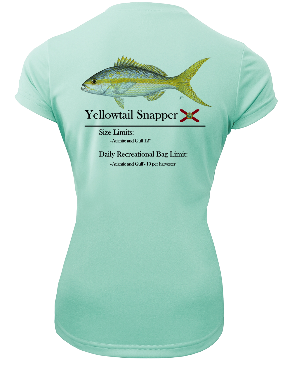 Women's Classic Yellowtail Performance Shirt • Short Sleeve