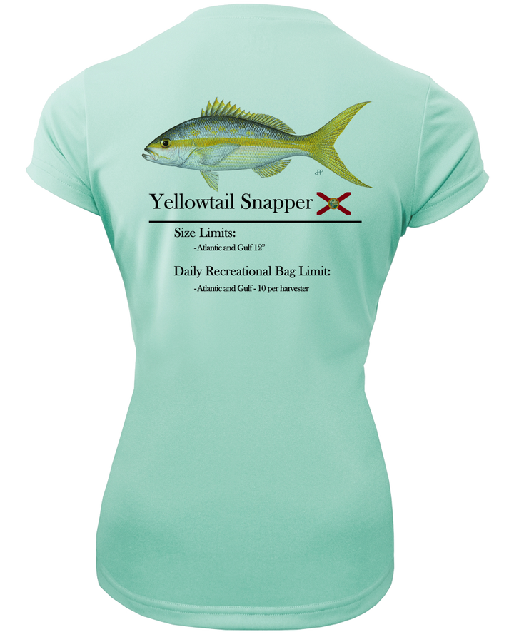 Women's Classic Yellowtail Performance Shirt • Short Sleeve