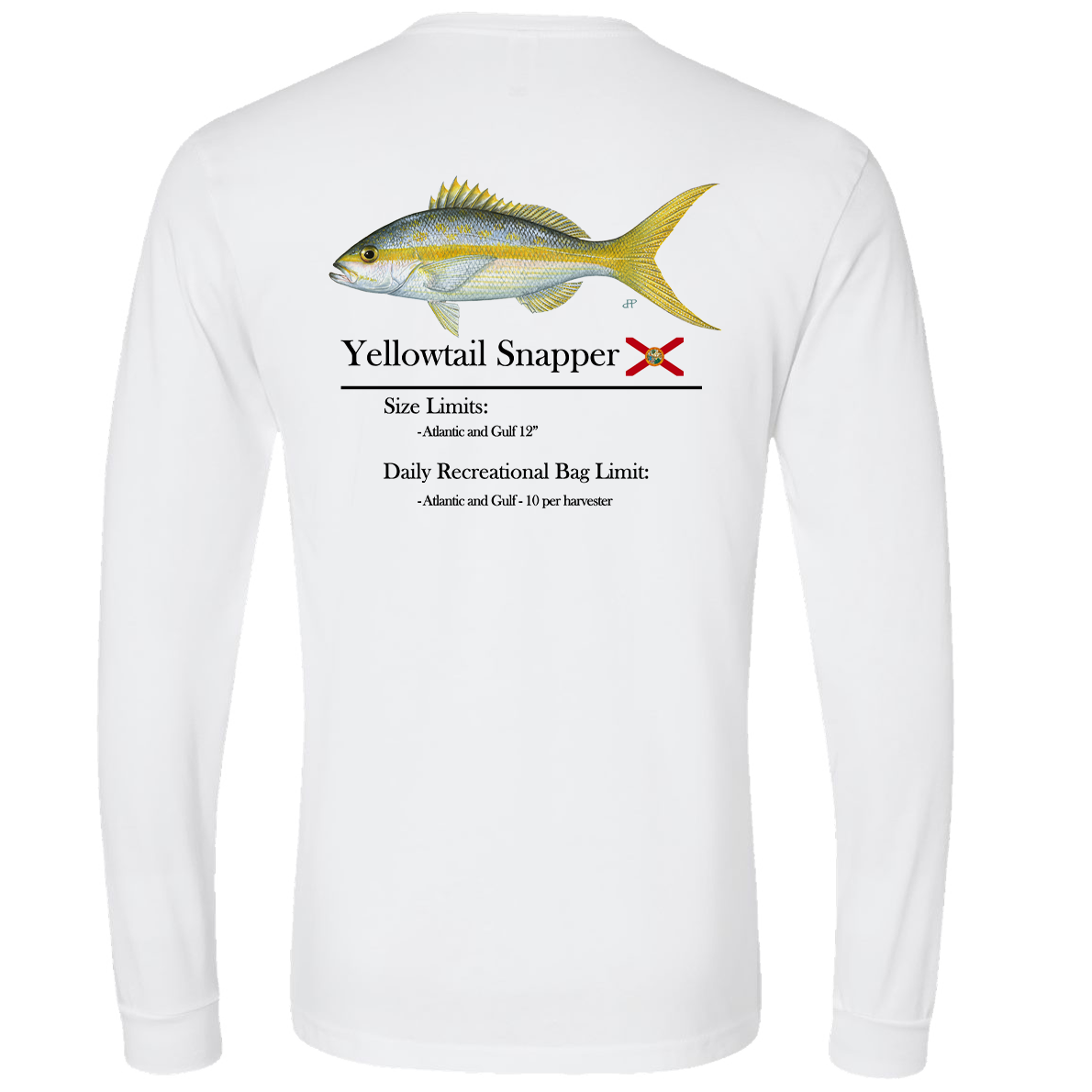 Classic Yellowtail Snapper Long Sleeve T-Shirt