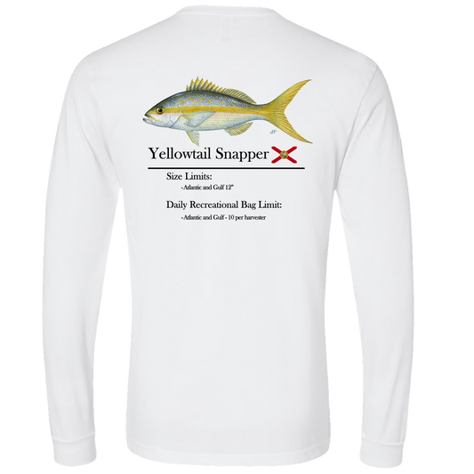 Classic Yellowtail Snapper Long Sleeve T-Shirt
