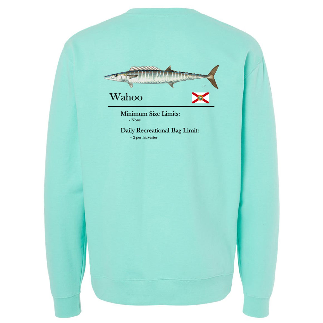 Classic Wahoo Midweight Crewneck Sweatshirt