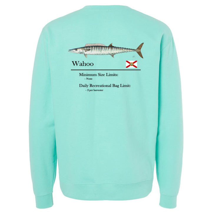 Classic Wahoo Midweight Crewneck Sweatshirt